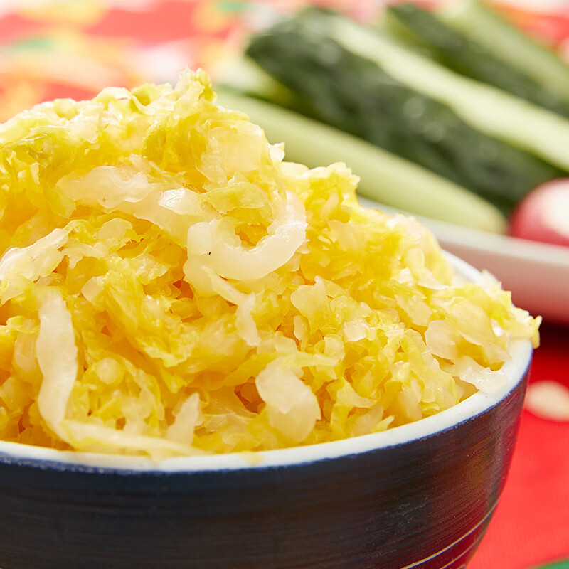 黑大东北酸菜丝500g 儿时味道菜多水少  东北酸菜 酸白菜