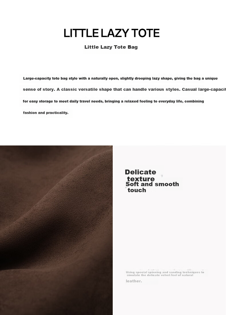 La Festin Sun Qiantong Edition Small Lazy Bag Women 2026 New Large Capacity Shoulder Underarm Tote Bag Birthday Gift 3