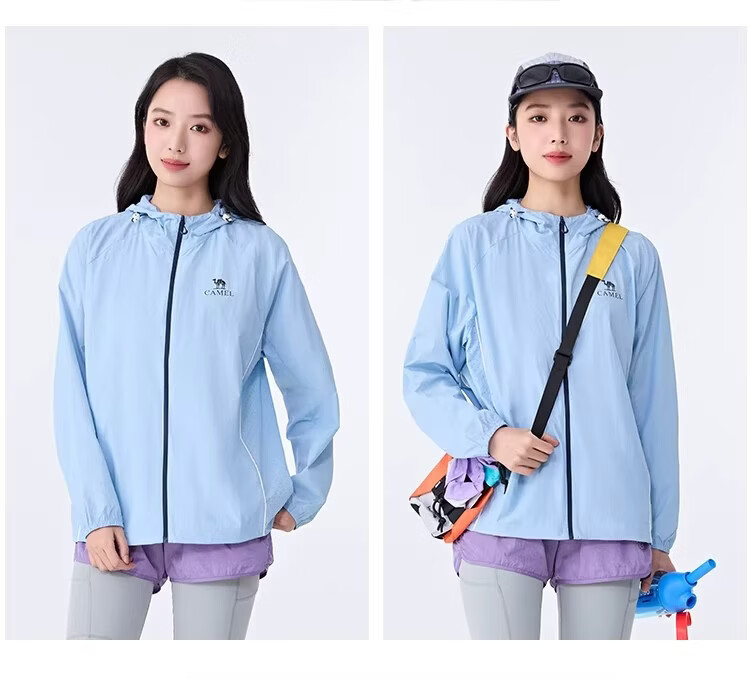 CAMEL Xiaoqing Shield Sunscreen Jacket Outdoor Sports Casual 2026 Spring Summer New Trendy Versatile Jacket Unisex G003 13