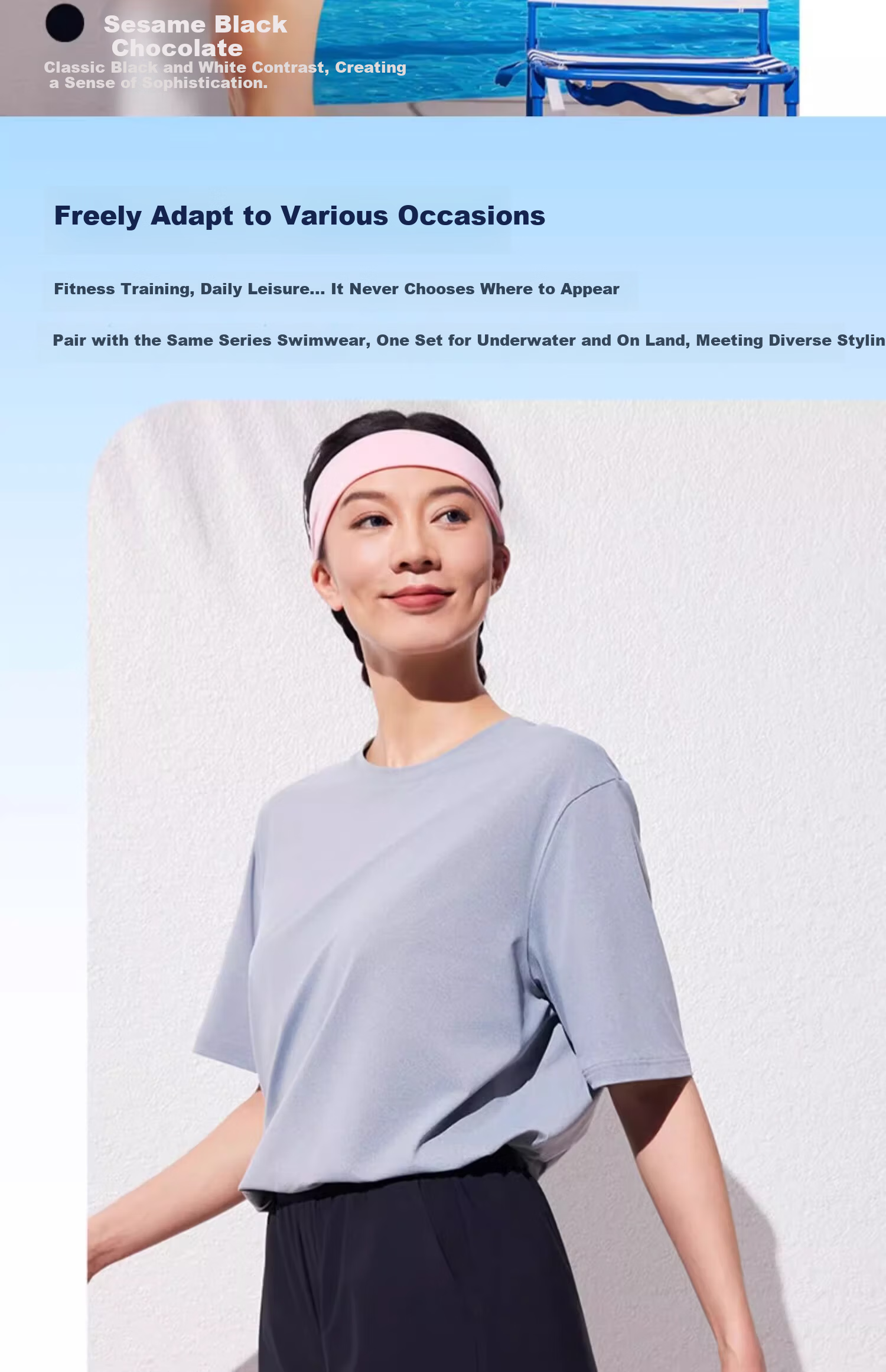 Speedo Free Lightweight Quick-Dry Comfortable Breathable UV Protection Short Sleeve T-Shirt Unisex Sesame Black Size XS 8
