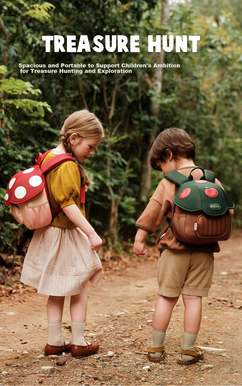 Zoy Zoii Children's Safety Pack Backpack for Boys And Girls, Anti-Lost School Bag for Toddlers, Cute Travel Backpack, Children's Day Gift 16