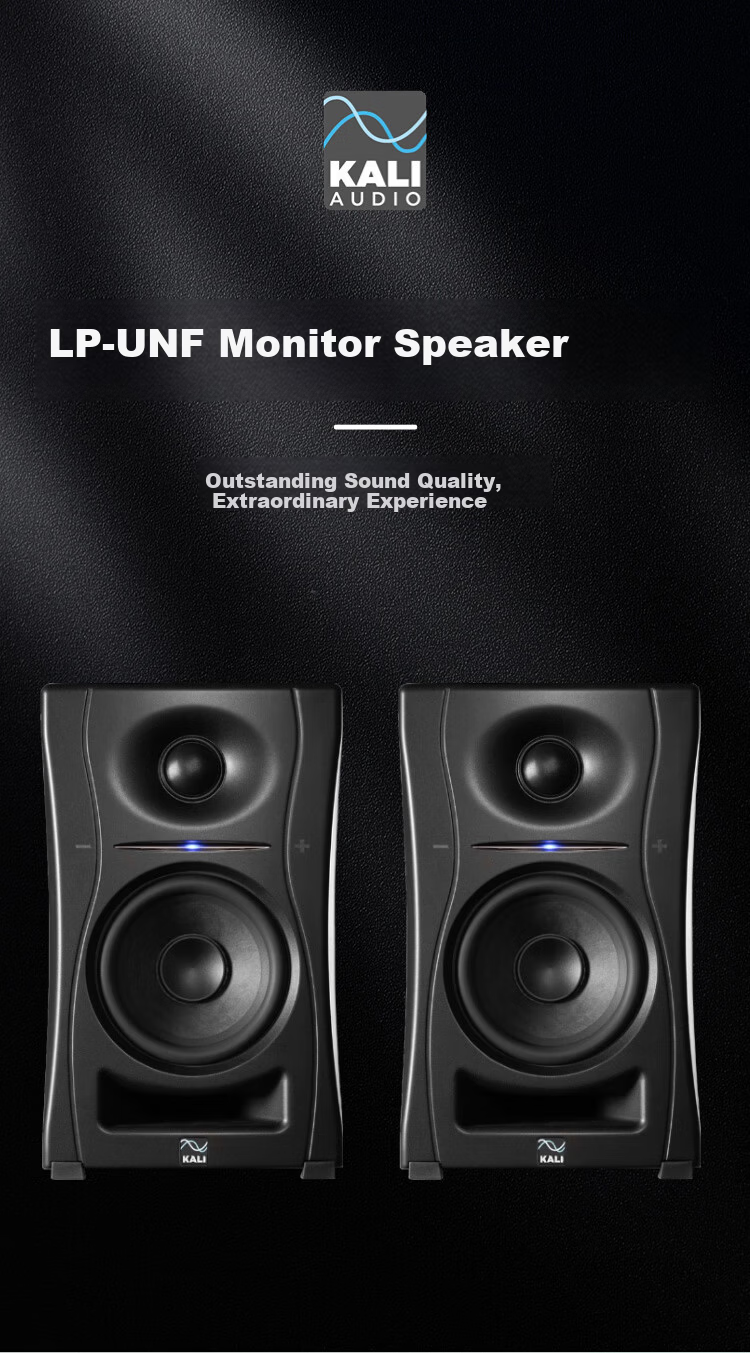KALI LP-UNF 4.5-inch Active Bluetooth Speaker Professional Monitor Speaker Ultra Nearfield Desktop Speaker White Home Speaker 1