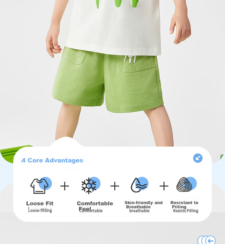 Minimumuwu Children's Clothing Set, Boys' Outfit 2026 New Style, Pure Cotton Sleeveless T-Shirt, Shorts for Girls, Summer Casual Thin Style, Kids' Vest 1