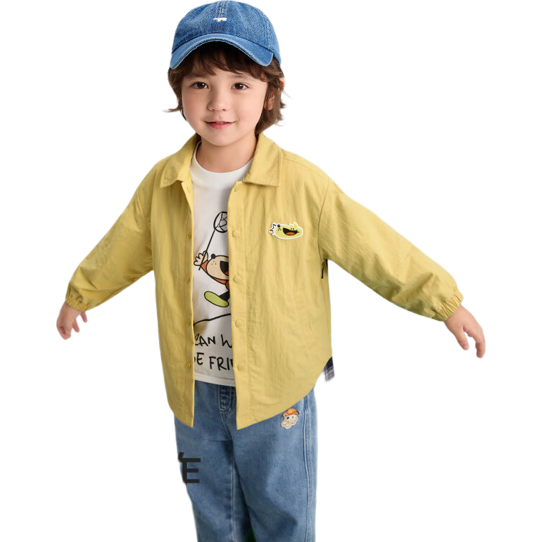 BALABALA Children's Clothing, Baby Outerwear, Boys And Girls Clothes, New Autumn Thin Shirt, Cute Casual Style, 208325105209