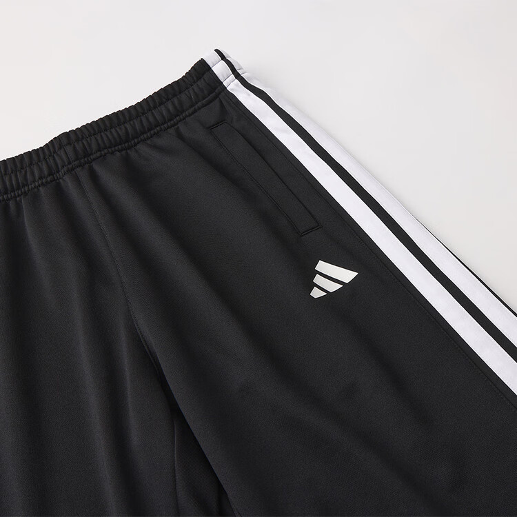 Adidas 2026 New Straight-Leg Sports Pants Loose Fit Slimming Commuter Casual Trousers Black White 3XL 7