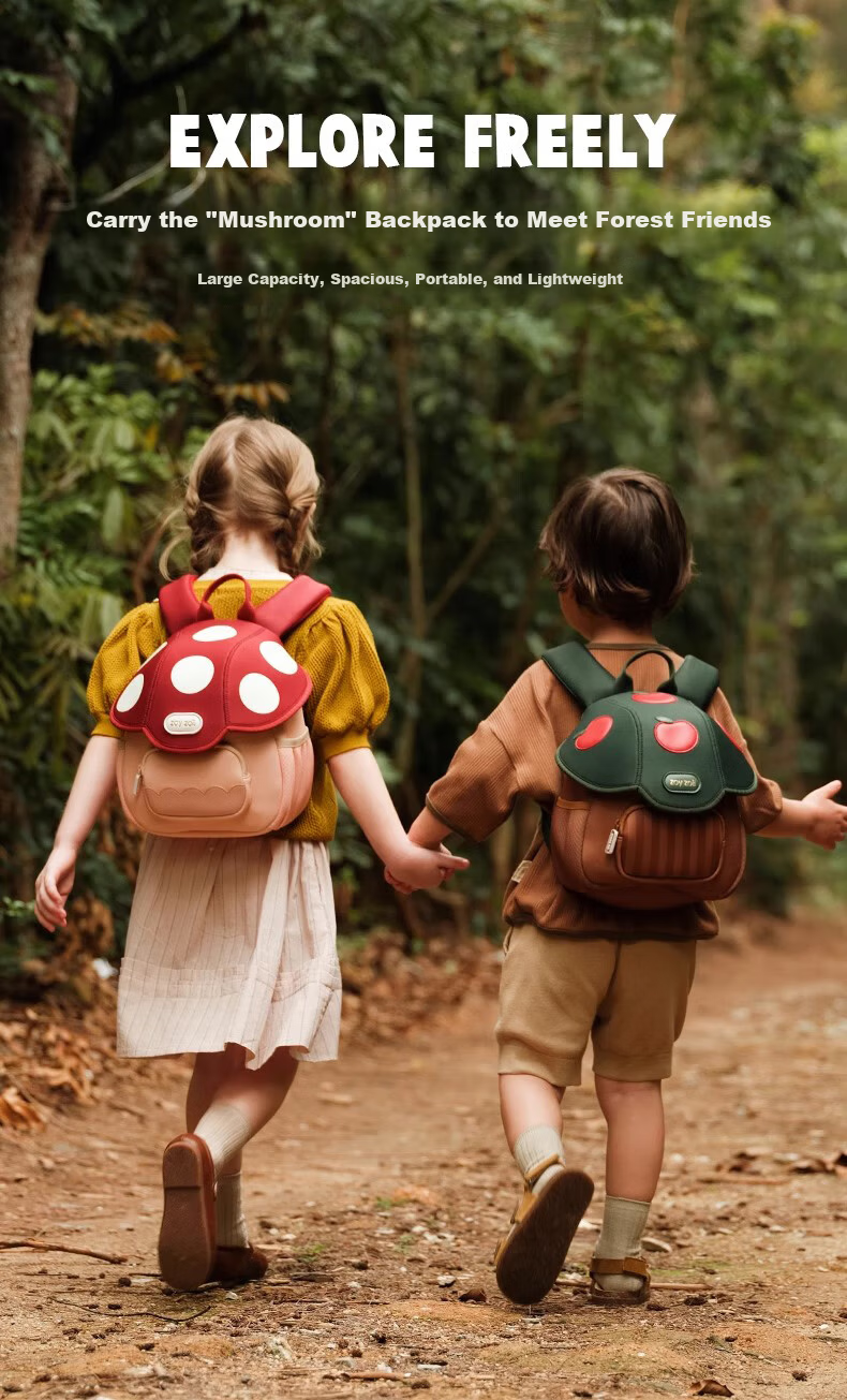 Zoy Zoii Children's Safety Pack Backpack for Boys And Girls, Anti-Lost School Bag for Toddlers, Cute Travel Backpack, Children's Day Gift 1