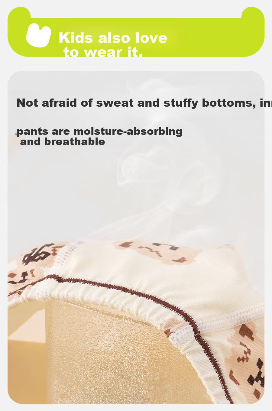 Mianqixiong Boys' Underwear Children's Class A 95% Cotton Shorts Mid-Large Boys No Pinch PP Boxer Briefs 4-Pack - G058-XL 6