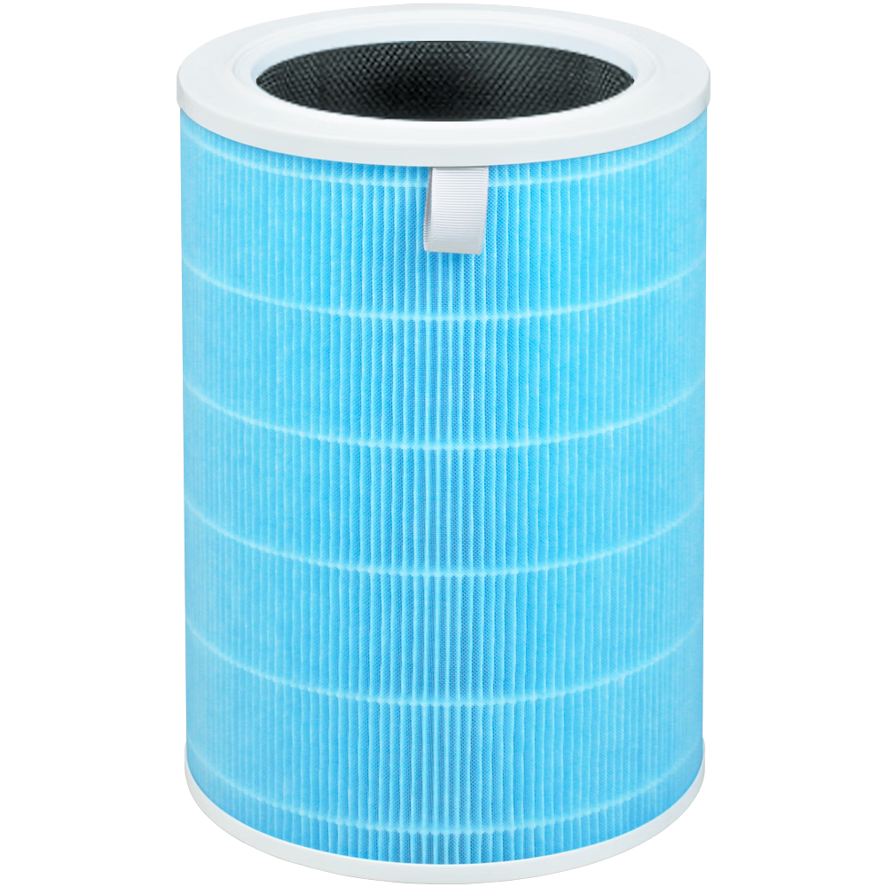 KISSAIR Compatible Xiaomi Mijia (MI) Air Purifier Filter Cartridge for 1st, 2nd, 3rd Gen, 2S/Pro Air Purifier Filter Net for Formaldehyde, Particulate Matter PM2.5, Odor and Smoke Removal
