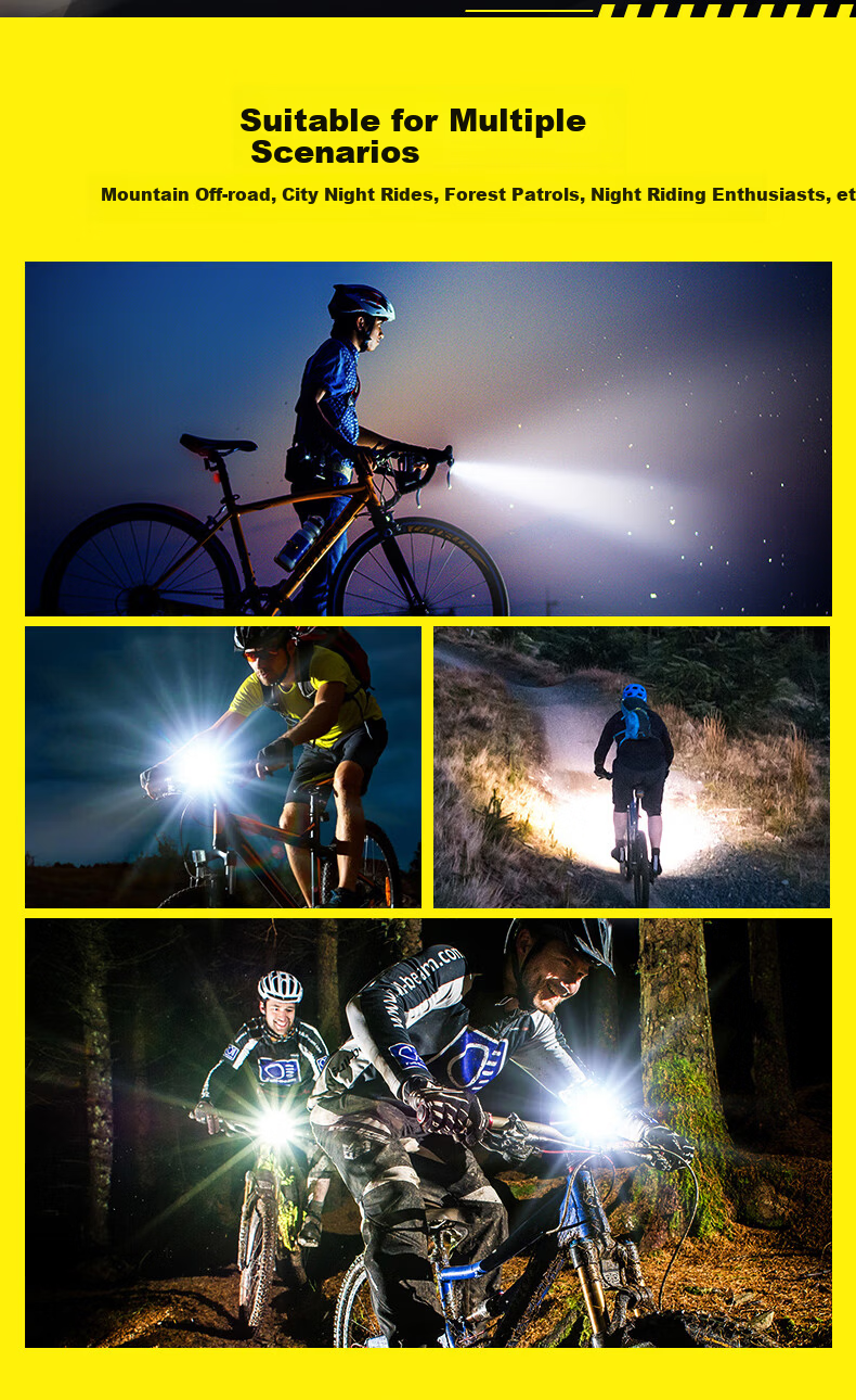 PHILIPS Bicycle Front Light Night Riding Lamp Mountain Road Bike Kids Riding Strong Flashlight Accessory SFL1341RHG 10
