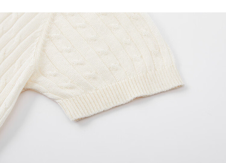Demana [100 Lyocell] Summer Halter Neck Two-Piece V-Neck Cable Knit Slim Fit Short Sleeve Sweater for Women Premium Quality 15