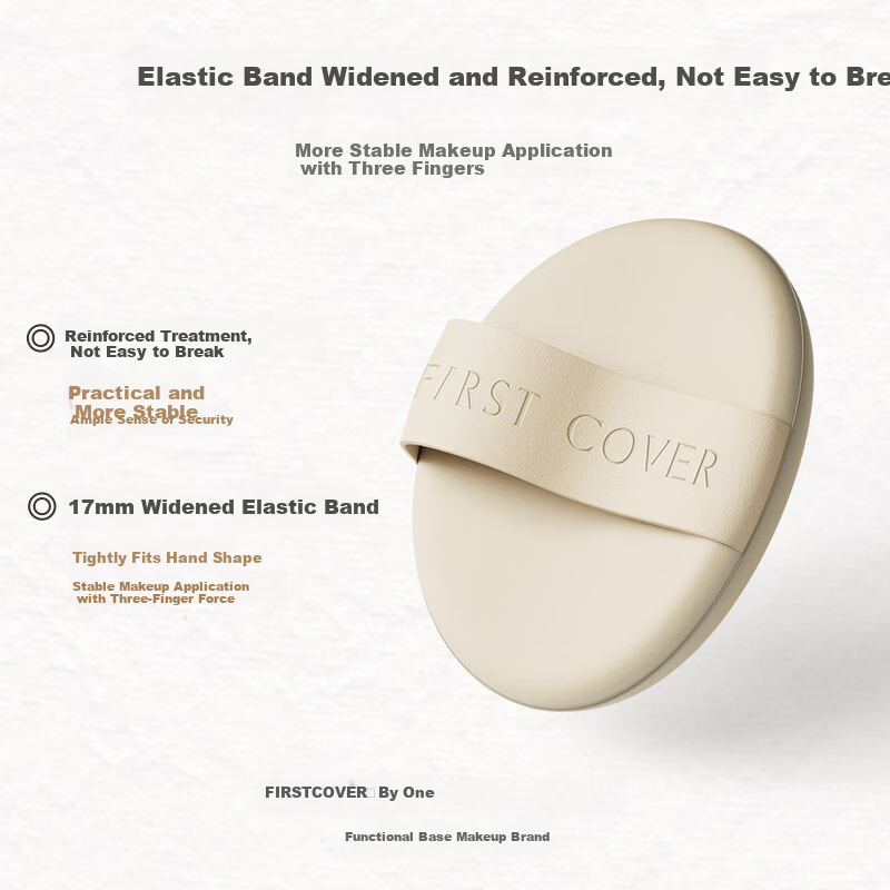 FIRST COVER FC Compression Foundation Custom Sponge Dual-Sided Dry and Wet Use