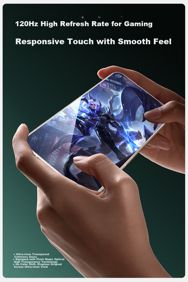 Shanmo Tempered Glass Screen Protector for Huawei Mate80 Mate80 Pro - HD Full Coverage Explosion-Proof Anti-Fingerprint Smooth Phone Film 9