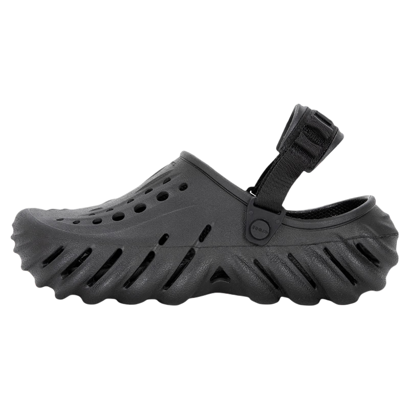 CROCS Unisex Clog Sandals, Outdoor Casual Fashion Beach Shoes, Closed-Toe Slippers, 207937-001, Size 41-42