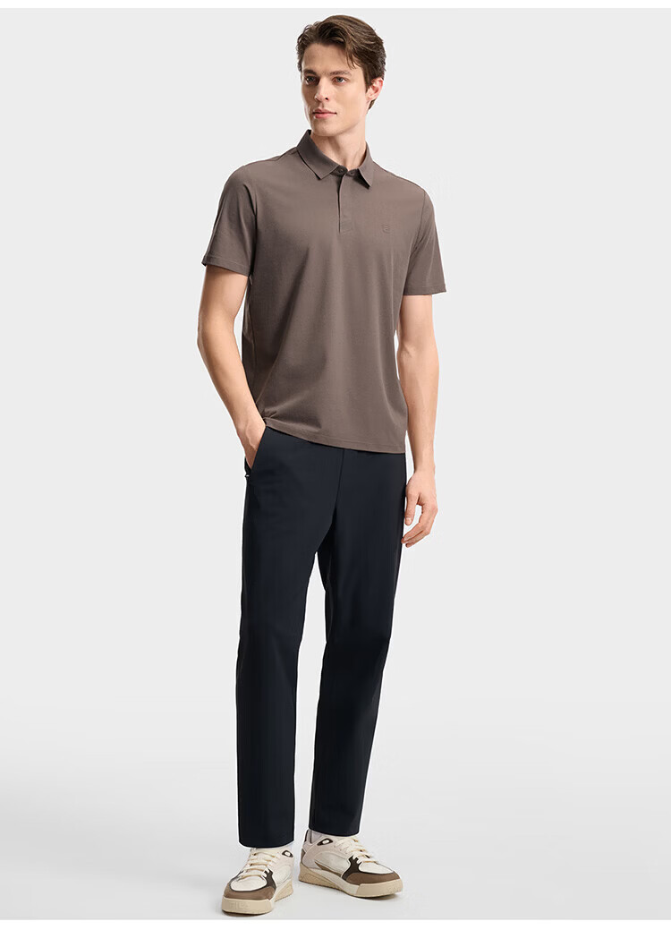FILA Official Wang Yang Men's Knitted Short Sleeve Polo Shirt 2026 Summer Moisture-Wicking Quick-Dry Comfortable Top 33