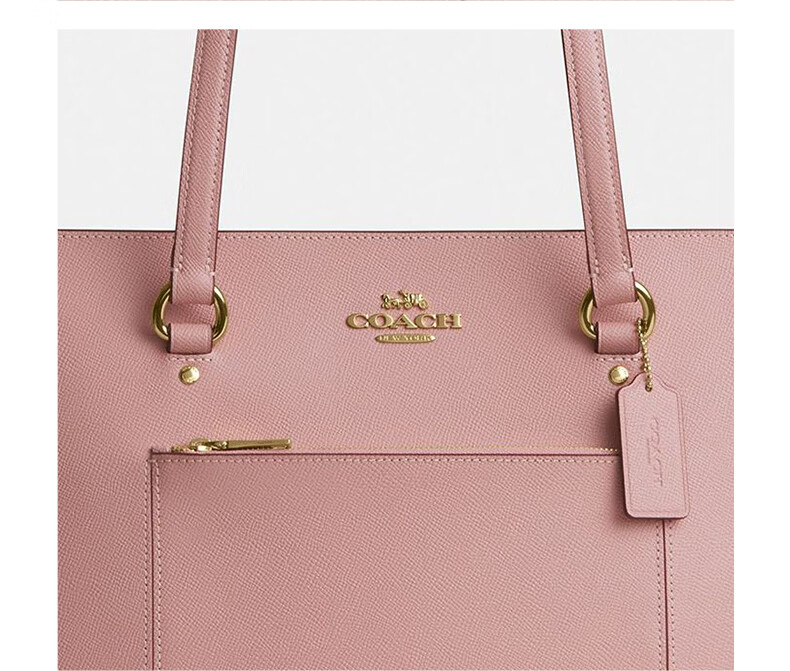 COACH Station Classic White Shoulder Tote Bag CCD69 Gift 10