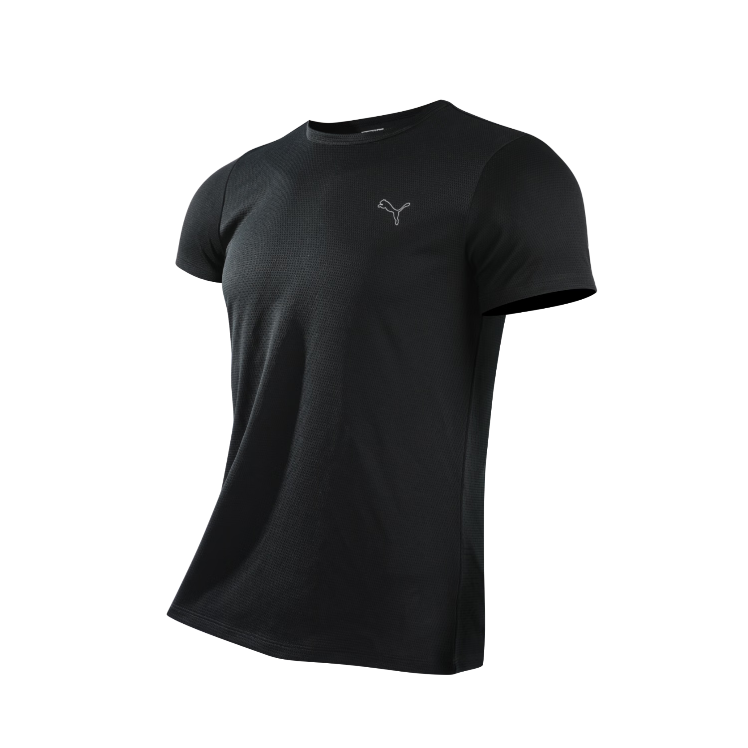 PUMA Classic Simple Sports Breathable Short Sleeve T-Shirt Black M