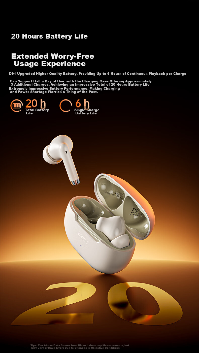 BIAZE Bluetooth Headphones, Open-Ear Bone Conduction Concept True Wireless Non-In Noise-Cancelling Sports Running Cycling Calling Gaming Ultra-Long Battery Life Black 10