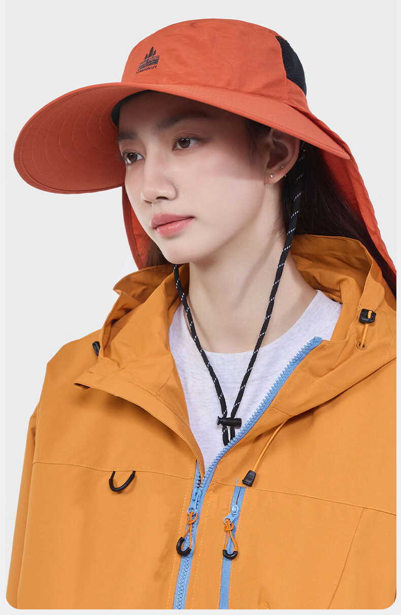 MISSION UV Sun Protection Hat for Women Summer Outdoor Hiking Sunshade Fisherman Hat Face Cover UV Protection Cap 1