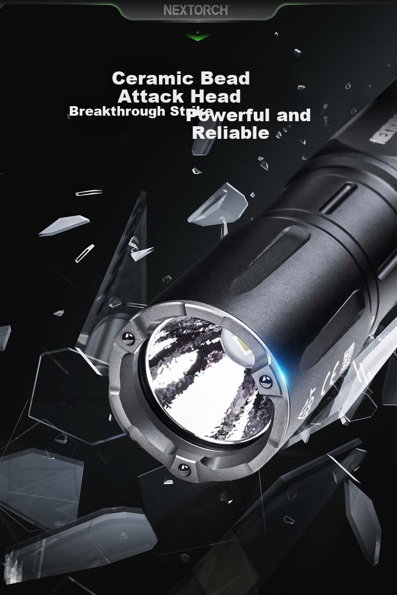 NEXTORCH ARTORCH High Brightness EDC Tactical Duty Flashlight Outdoor Emergency Powerful Rechargeable Mini Flashlight 10
