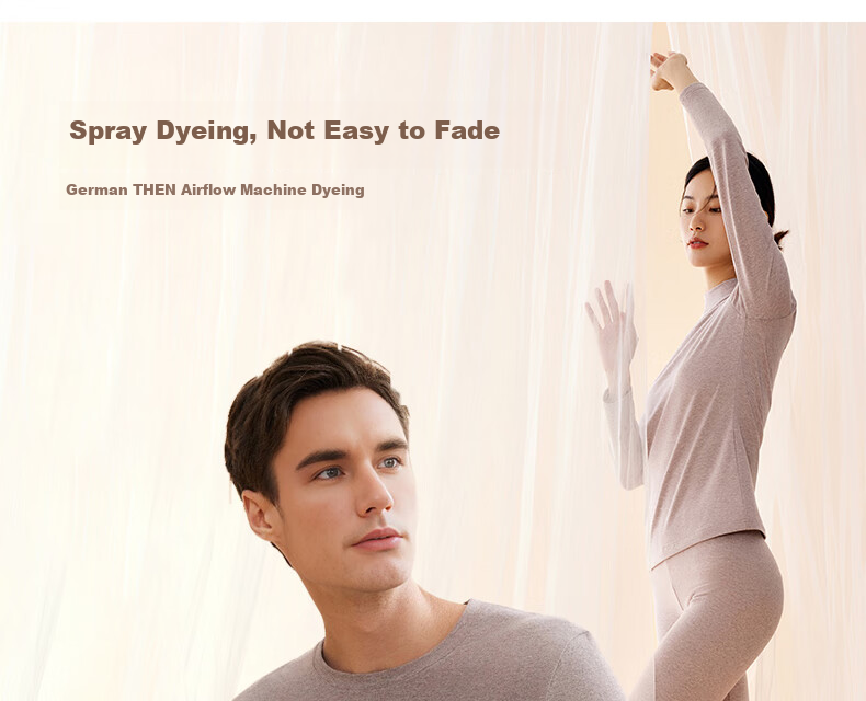 Three-Needle Thermal Underwear Men Xinjiang Long-Staple Cotton Men's Autumn Shirt and Pants Fleece Basic Base Layer Cotton Sweater Women's Couple Set 24