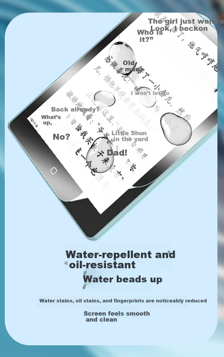 Freeson Anti-Blue Light Screen Protector Film for Hanvon M10/M10C 10.3-inch E-Reader Tablet, Scratch-Resistant Smooth Drawing and Writing Paper-Like Film Blue Light Filter 5