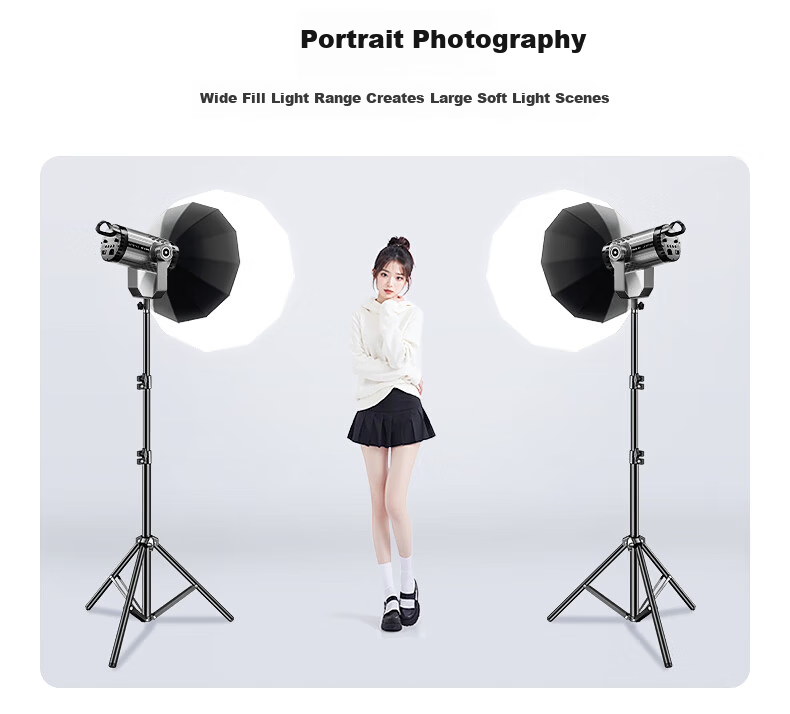 JIMANTU Square Softbox Bowens Mount Soft Light Diffuser Portable Professional Photography Studio Shooting Live Fill Light Accessory 6