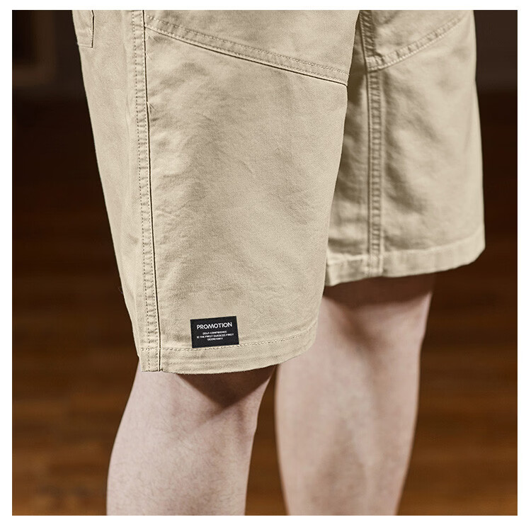 Langsha 2026 Summer New Men's Casual Shorts Loose Lightweight Versatile American Retro Style 16