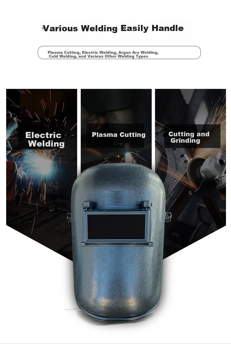 Laihui Head-Mounted Welding Helmet Argon Arc Welding MIG Welding Anti-Flash and Eye Protection Welding Mask LH402 (Beijing Warehouse Next-Day Delivery) 3