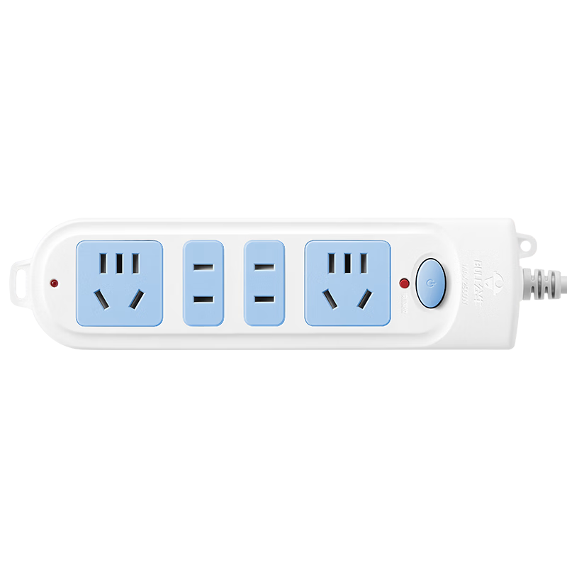 BULL Power Strip/surge Protector/power Bar/power Strip/extension Cord GN-607, 4 Outlets with Master Switch, 3 Meters Long