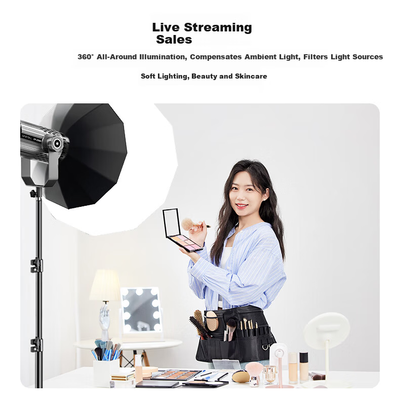 JIMANTU Square Softbox Bowens Mount Soft Light Diffuser Portable Professional Photography Studio Shooting Live Fill Light Accessory 5