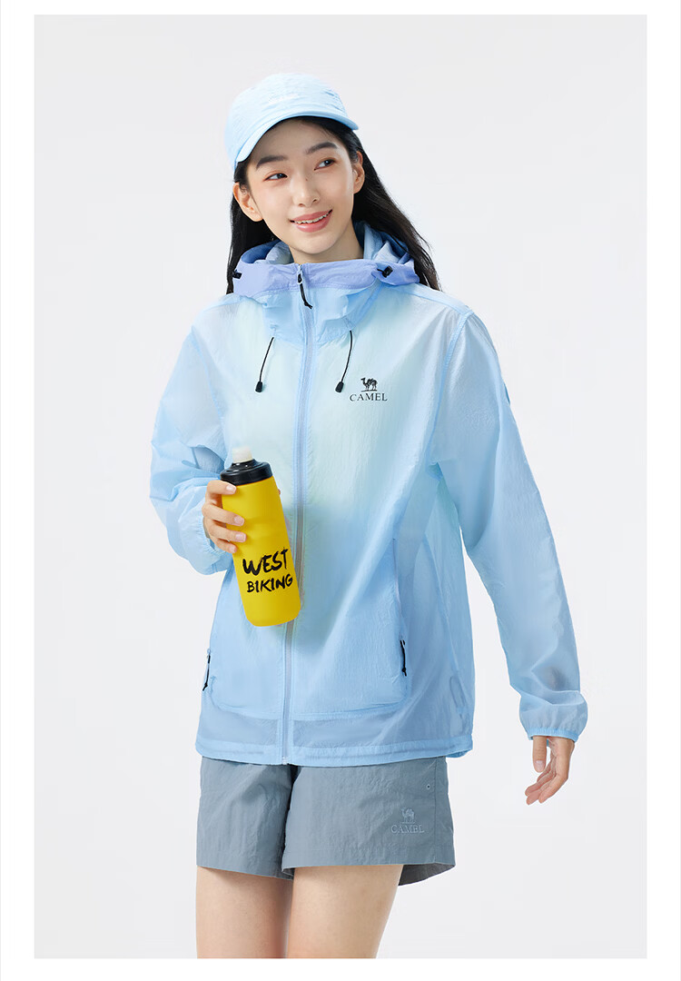 CAMEL Outdoor Sun Protection Jacket 2026 Spring Summer New Unisex Cooling Water-Repellent Sunproof Coat (Li Keyi Same Style) 12