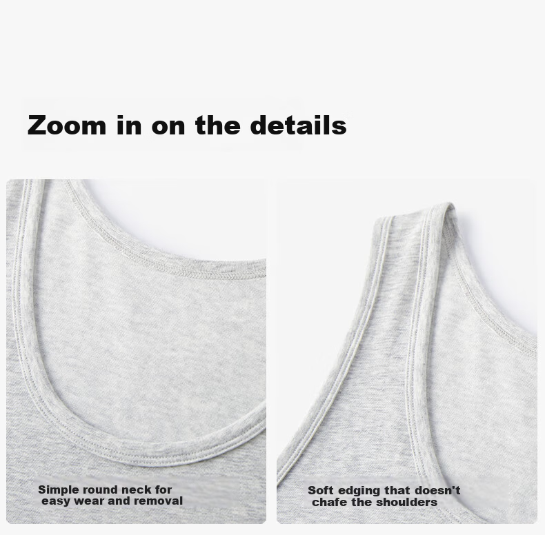 Songshan Cotton Shop Men's Vest Simple Solid Color Home Wear Sports Undershirt Base Sleepwear Cool Breathable Black 170 15