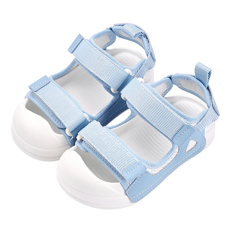 Cheerful Mario Kids Summer Sandals Boys Girls Outdoor Soft Sole 2026 New Breathable Casual Korean Style Toddler Shoes