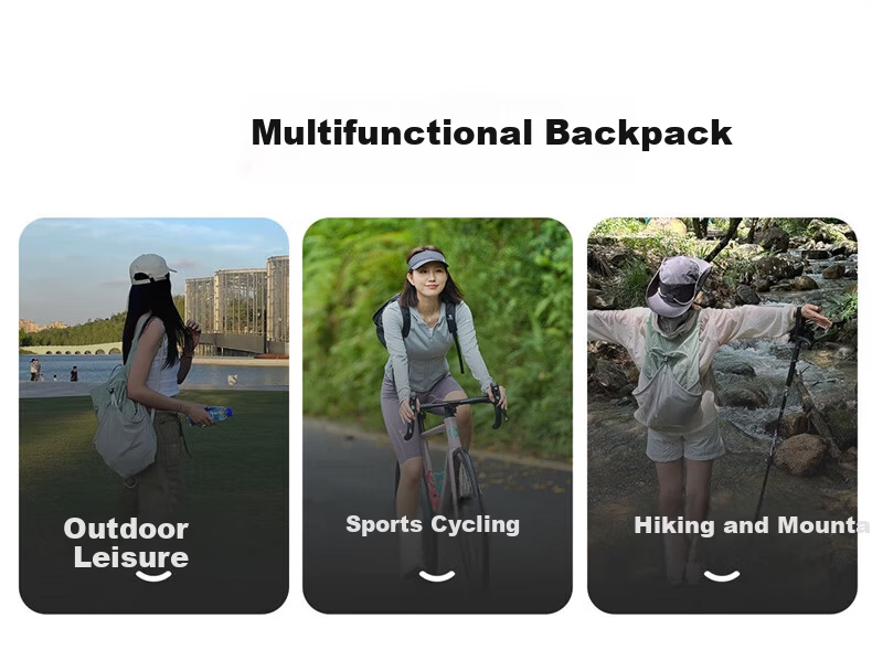 CAMEL Off-Road Sports Backpack Double Shoulder Marathon Vest Outdoor Hiking Mountaineering Hydration Pack 575B673037 Fiery Orange 12