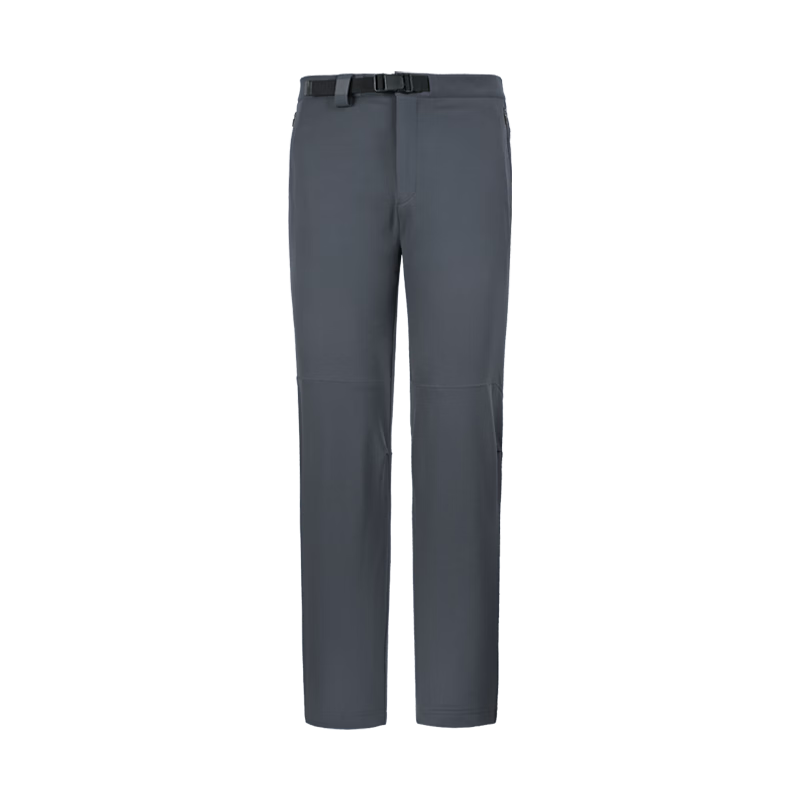 Black Ice 25 New Spring Autumn Outdoor Hiking Men's Softshell Pants Water-Repellent Durable Stretch Dark Gray XL