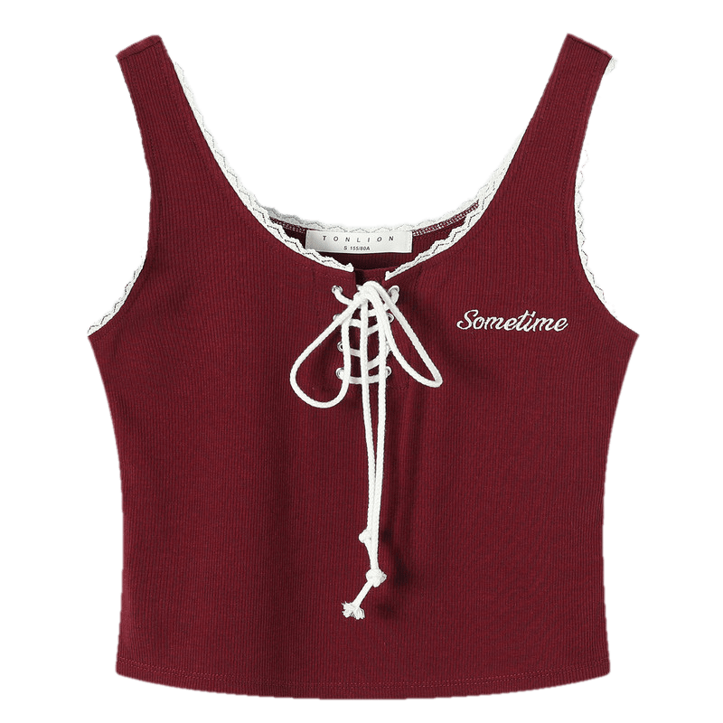 TonLion 2026 Summer New Women's Vest Unique Beautiful Design Sleeveless Top for Inner and Outer Wear