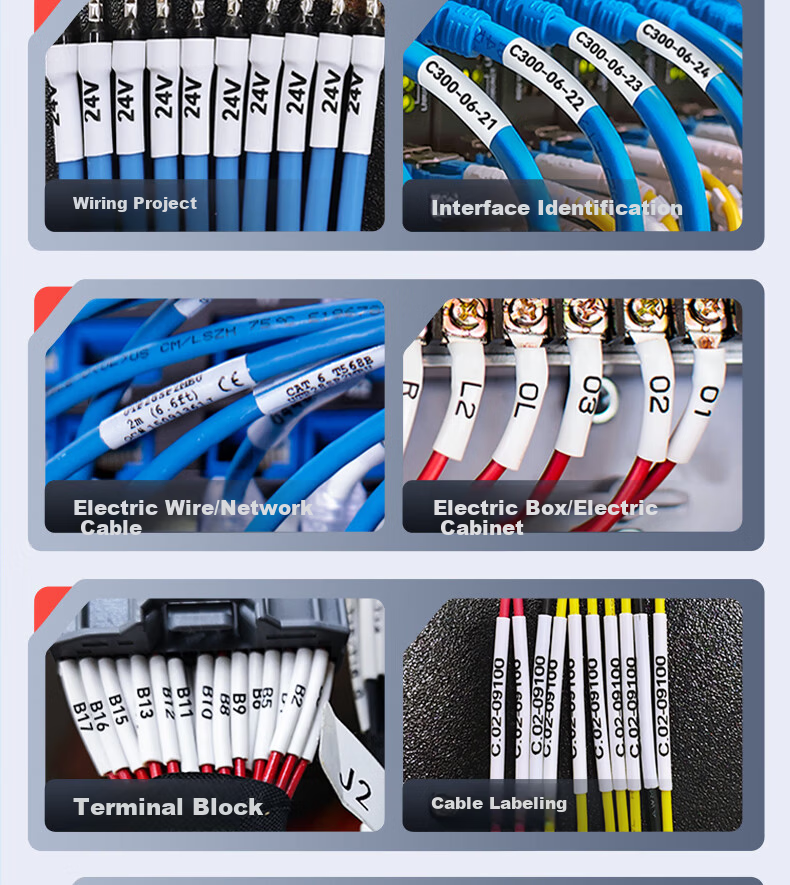 Dr. Label Thermal Transfer Printer Cable Heat Shrink Tube Label Maker Multifunctional Communication Office Fiber Handheld Bluetooth Standalone Printer Q15mini 4