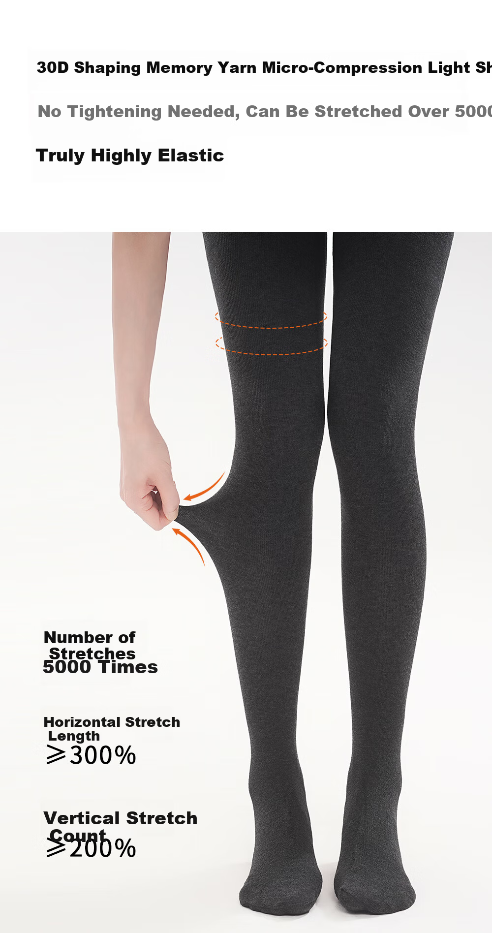 Mianxiang Weilai Wool Leggings Autumn Winter Women Thickened Fleece Slim Vertical Stripe Tights 9