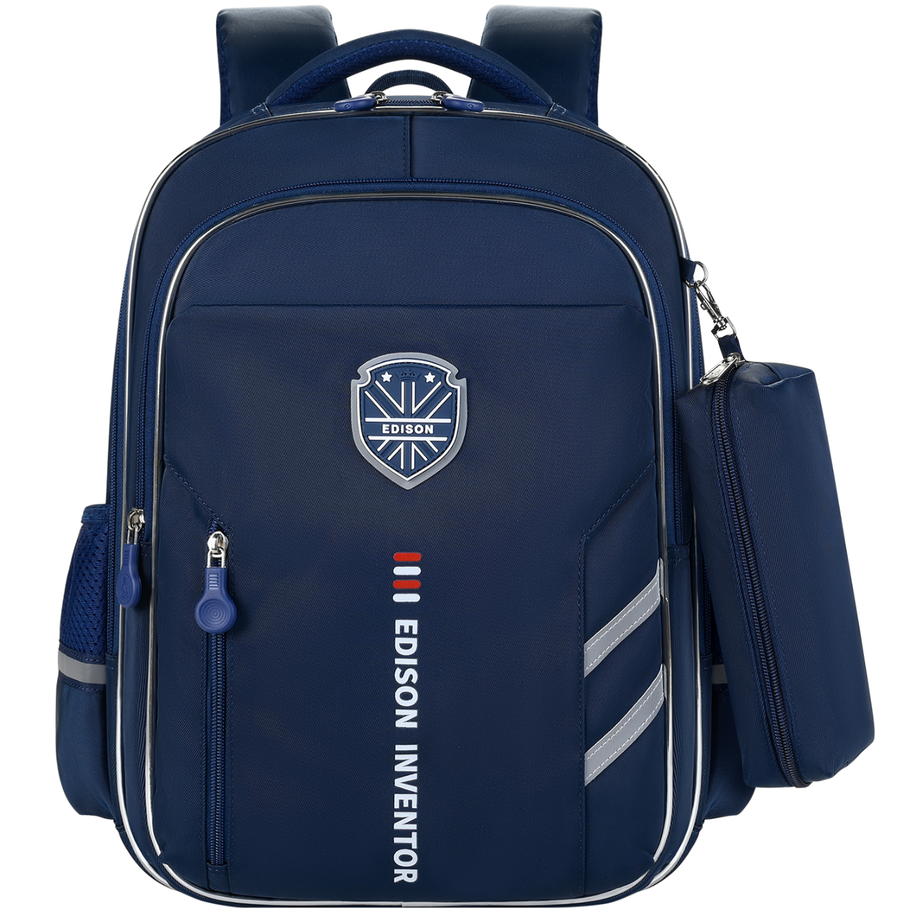 Edison Primary School Backpack Boys Ergonomic Reflective Large Capacity British Style Campus Kids Bag 2506-1S