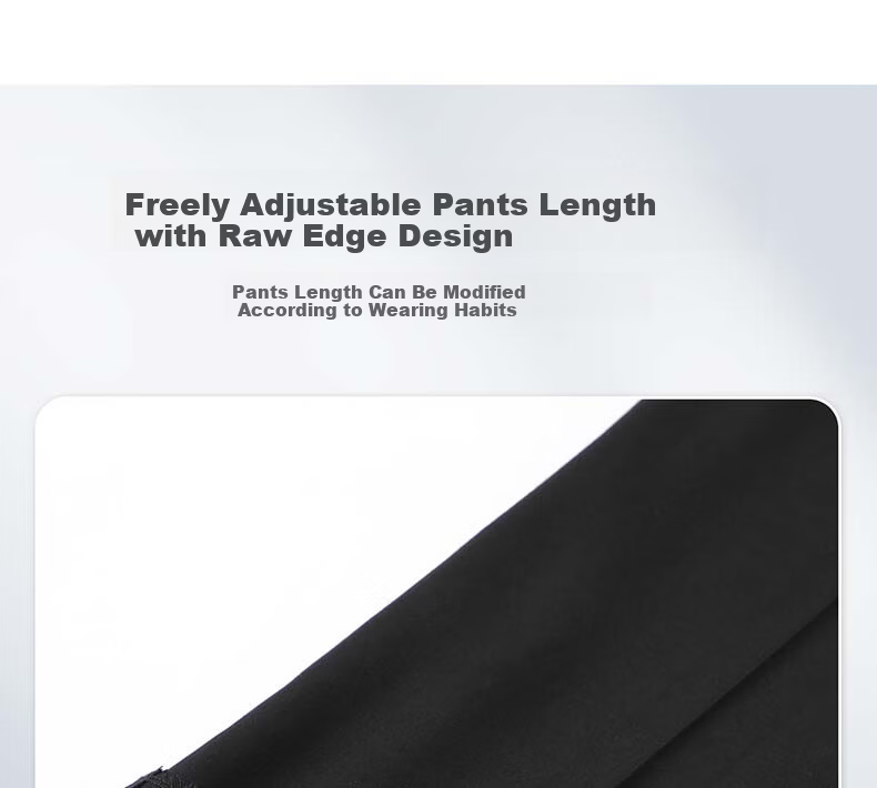 Langdeng Business Men's Formal Dress Pants Spring Autumn New Easy-Care Straight Slim Fit Commuter Suit Trousers for Men 8