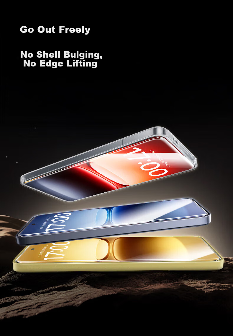 MOCOLL Ultrasonic Instant Unlock Tempered Glass Screen Protector for iQOO 15 Full Coverage HD Gaming Phone Screen Protector Smooth Dust-Free Explosion-Proof Drop-Resistant Anti-Fingerprint Film Tool 11
