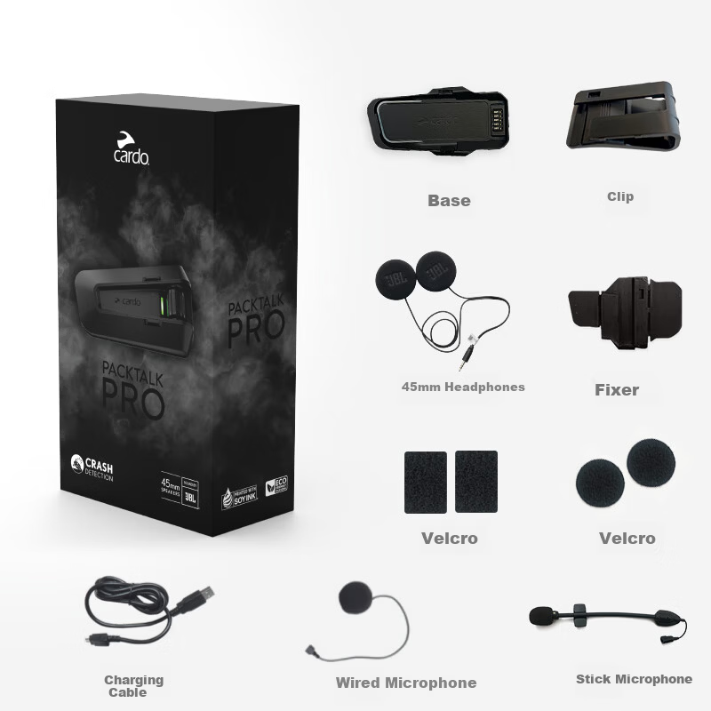 CARDOPRO Original Box Motorcycle Helmet Bluetooth Headset JBL Speaker Cross-Brand Direct Connection Free Installation 15