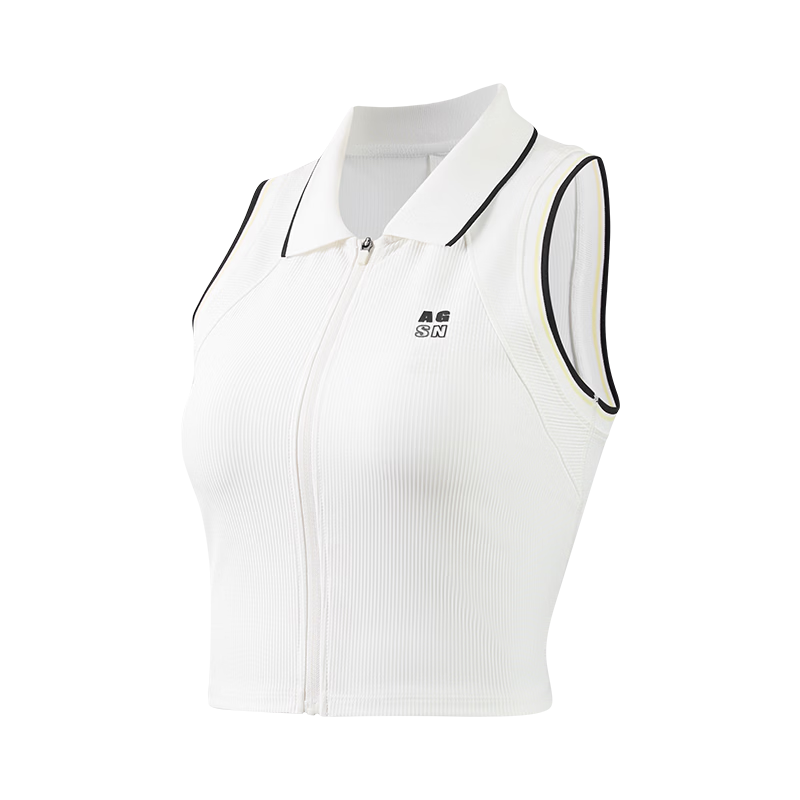 Angel Season Women's Sleeveless Polo Tennis Top 2026 Spring Summer New Beautiful Badminton Yoga T-Shirt