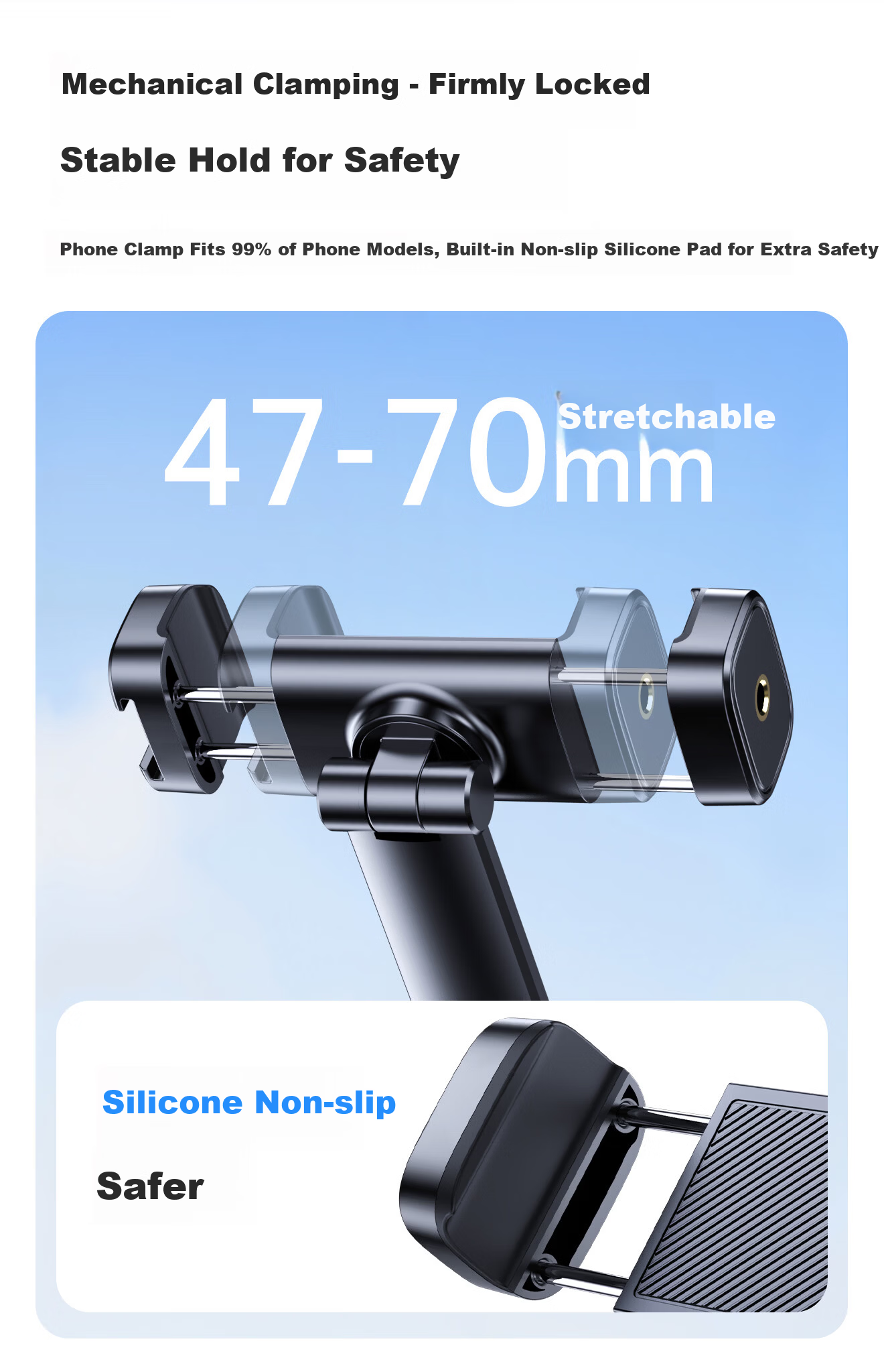 Philips Neck Hanging First-Person View Shooting Device Outdoor Sports Cycling Fishing Live Chest Mount Stabilizer Compatible with Apple and Android Universal Vlog Shooting Stand 2335 4