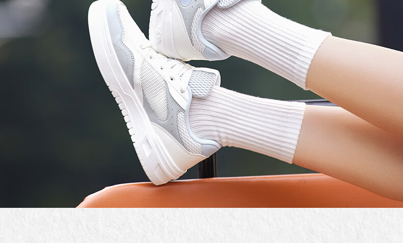 361° Women's Sports Shoes Soda 3 Spring Summer Breathable Retro Thick Sole Casual Sneakers 682616619-4 21