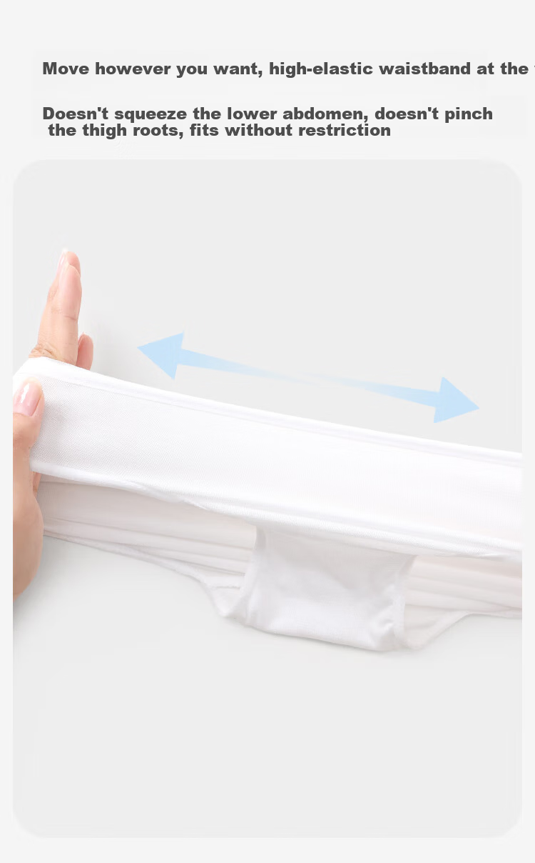 Jiusuiban Lyocell Daily Disposable Children's Underwear Girls Disposable Panties Travel School Period Triangle Shorts 11