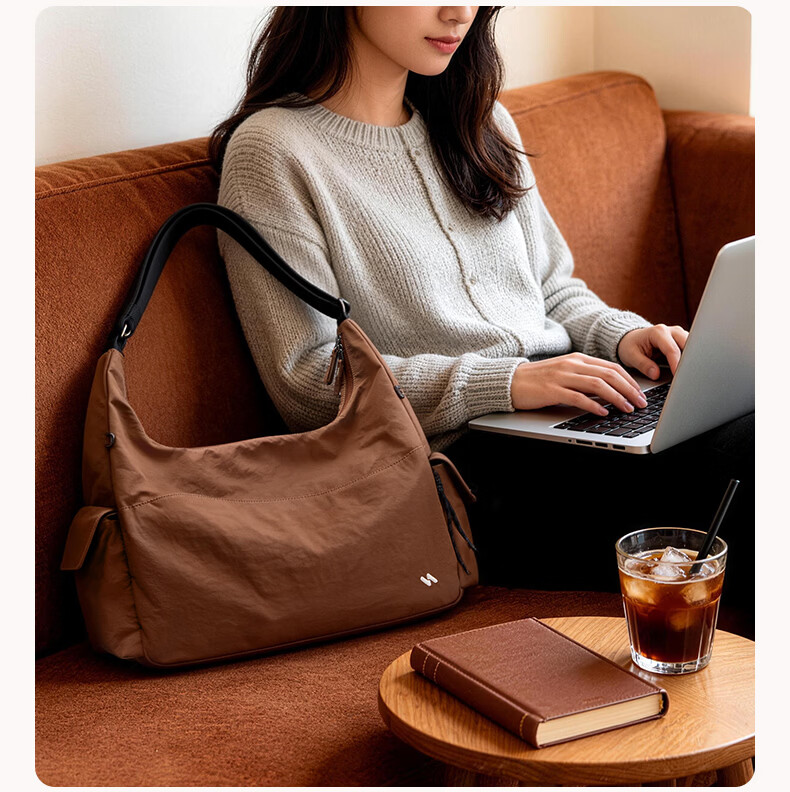 Inateck Tote Bag Women Laptop Bag Crossbody Large Capacity Shoulder Bag iPad Tablet Handbag Lightweight Commuter 10