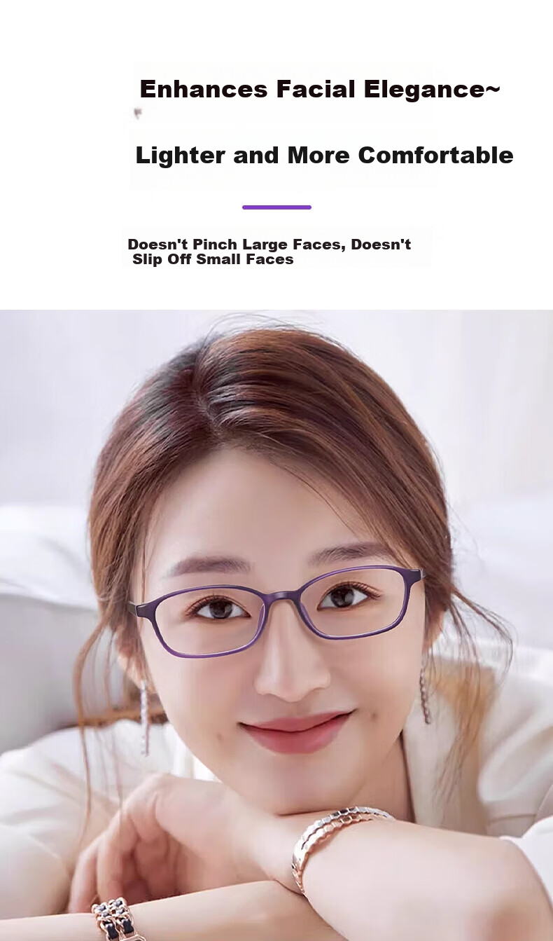 Chuangguo Japan Da Ming Women's Genuine Auto Focus Reading Glasses High-Definition Blue Light Blocking Premium Imported Brand 8