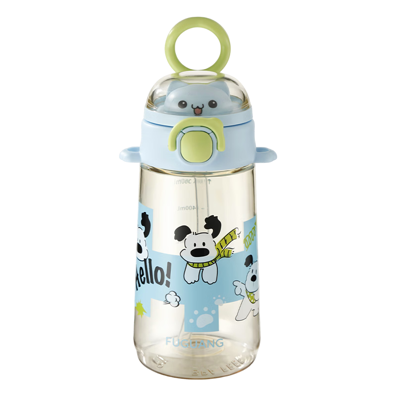 FGA Fugang PPSU Baby Material Children's Day Straw Water Cup for Kids Primary School Baby Water Bottle Kindergarten 560ml