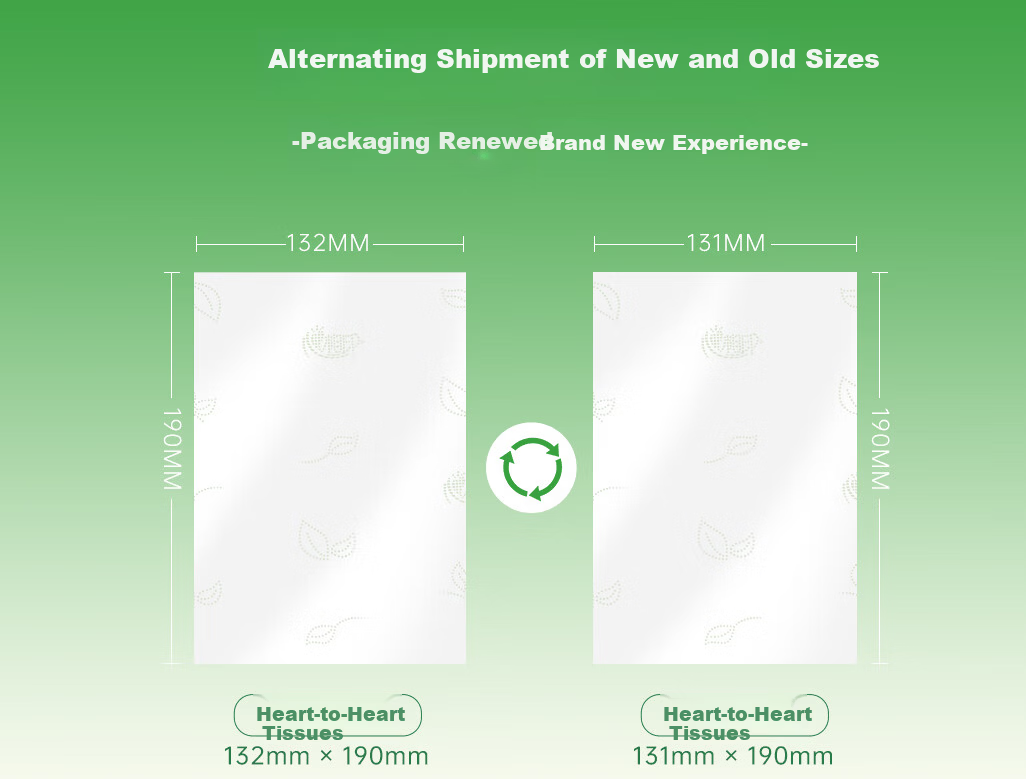 Xinxiangyin Tea Classic Facial Tissue 100 Sheets 48 Packs S Size Carton 1